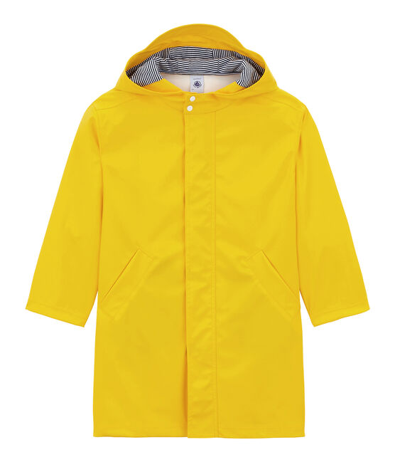 Unisex Long Child's Raincoat JAUNE yellow
