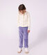 Children's cotton cardigan with flowers