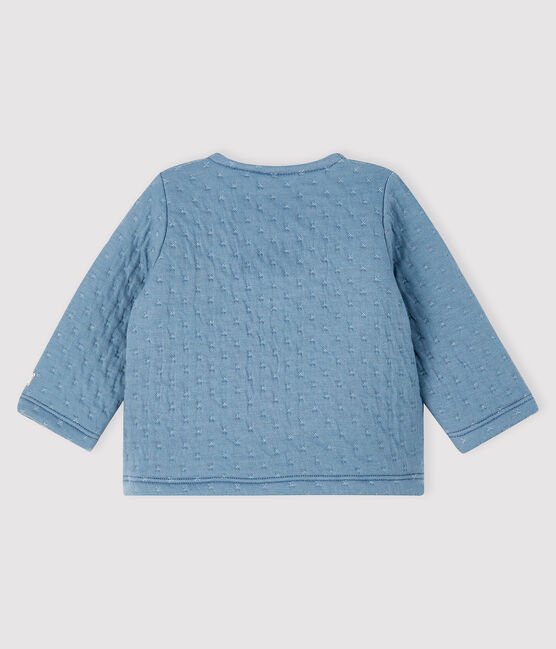 Babies' Tube Knit Cardigan TEMPETE grey