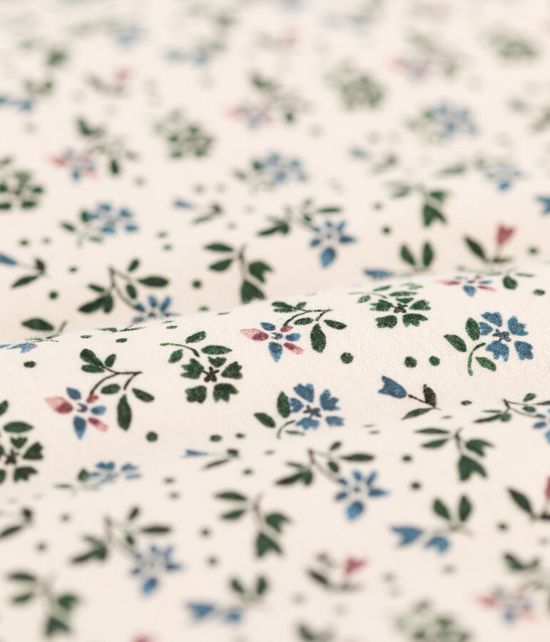 BABIES' FLORAL COTTON TOG 3-RATED SLEEPING BAG Ecru/multicolor