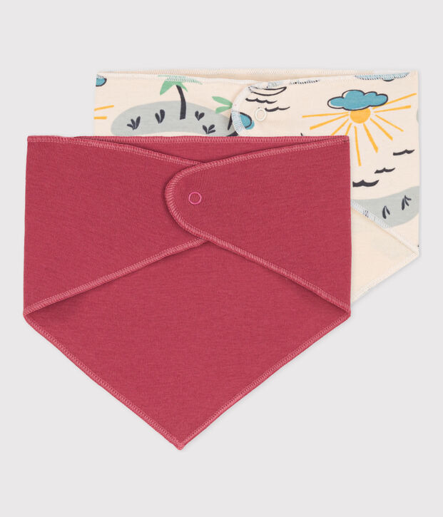 Babies' Set of 2 Explorer Bandanas multicolor