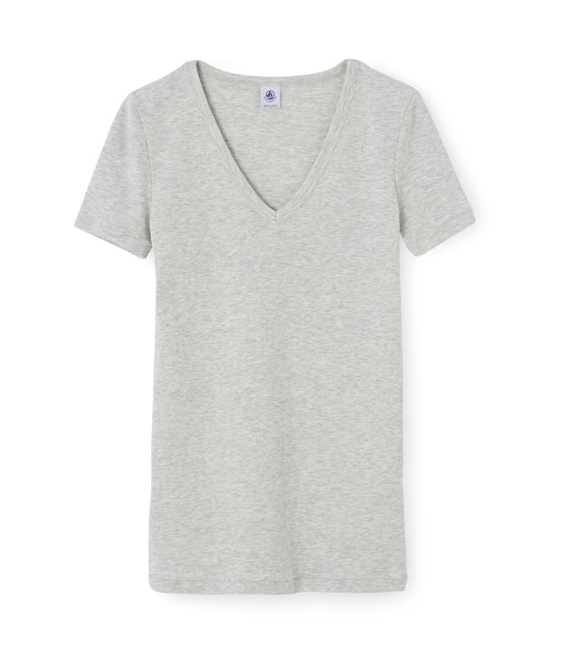 Women's Iconic T-Shirt BELUGA CHINE