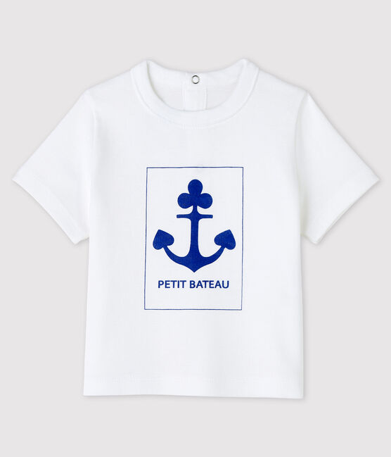 Baby boy's t-shirt ECUME white