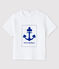 Baby boy's t-shirt ECUME white