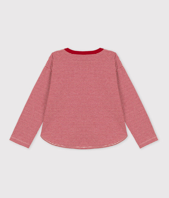 Boys' Long-Sleeved Tube Knit T-Shirt STOP /MONTELIMAR