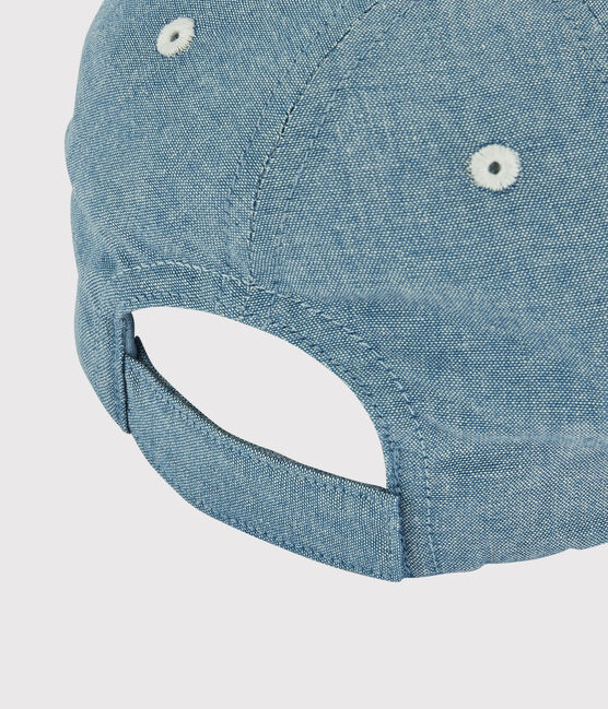 Boys' Embroidered Cap DENIM TRES CLAIR NÂ°5 blue