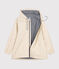 Women's Hooded Raincoat AVALANCHE Ecru