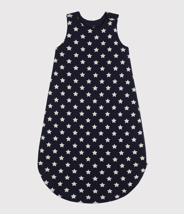 Starry cotton TOG 2-rated sleeping bag blue/white