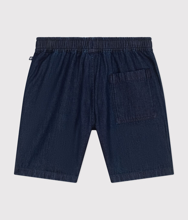 Girls' Light Denim Shorts blue