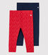 Babies' Cotton Leggings - 2-Pack