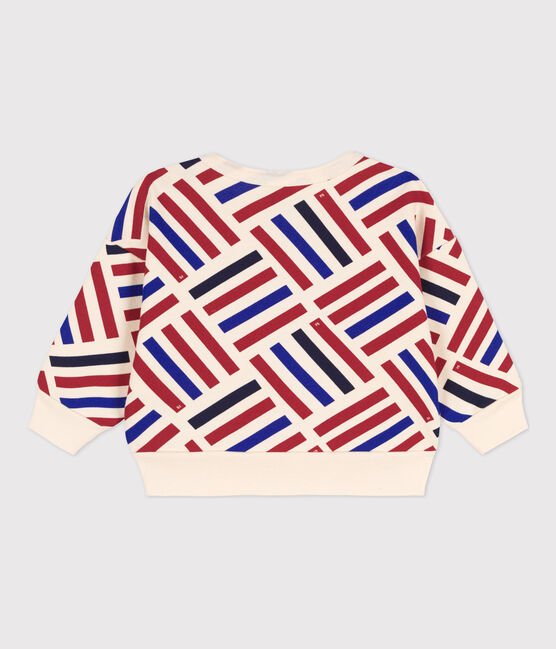 Babies' Graphic Print Fleece Sweatshirt AVALANCHE white/MULTICO