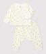 Babies' Organic Sun Print Tube Knit Clothing - 2-Piece Set