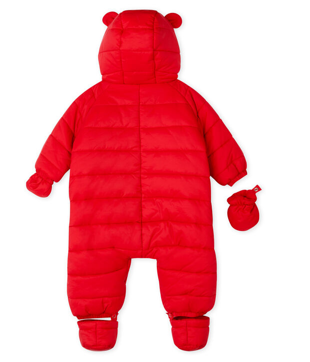 Unisex Babies' Snowsuit red