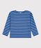 Children's stripy cotton Breton top CREPUSCULE /FLO