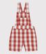 Babies' Poplin Dungaree Shorts