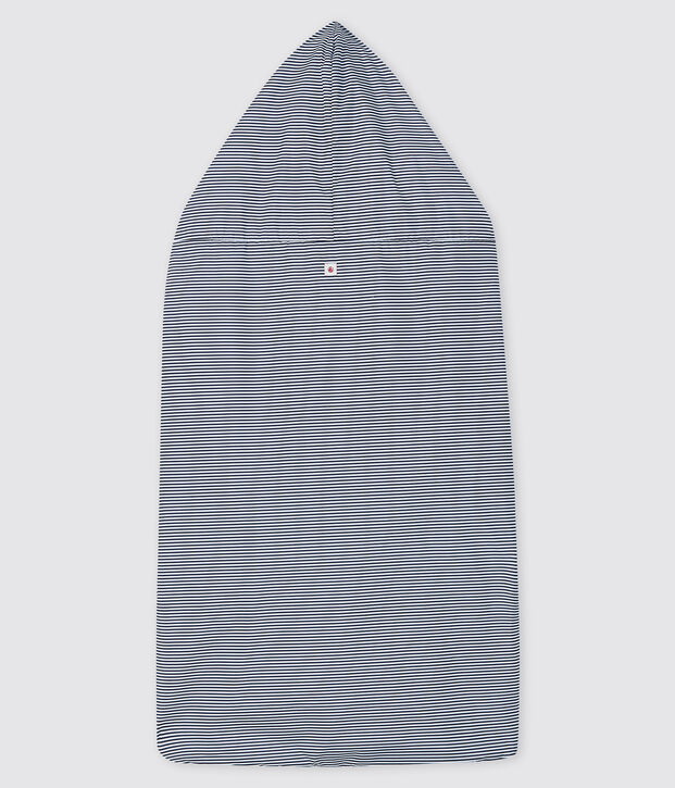 Stripy Baby Carrier Protector blue/white