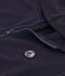 Sweatshirt zippé à capuche enfant garçon SMOKING blue