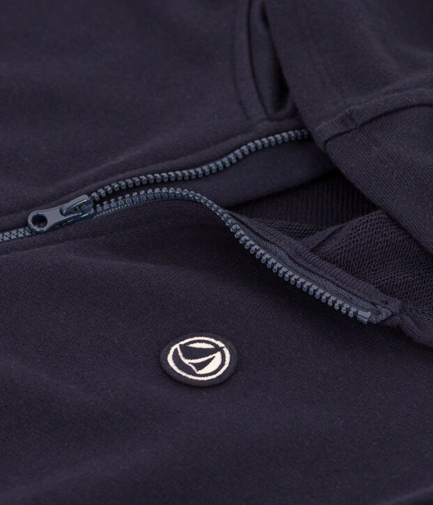 Sweatshirt zipp&eacute; &agrave; capuche enfant gar&ccedil;on SMOKING