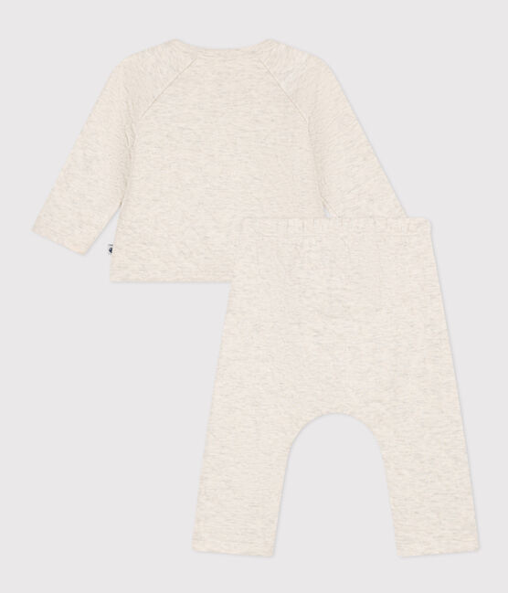 Babies' Tube Knit Clothing MONTELIMAR CHINE beige