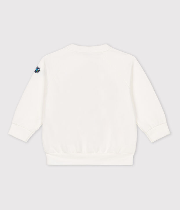 Petit Bateau x Water Family Boys' Sweatshirt white