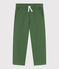 Children's cotton trousers PALMERAIE green