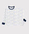 Boys' Fleece Bear Pyjamas MARSHMALLOW white/MULTICO white