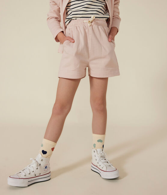 Girl's Cotton Shorts SALINE pink
