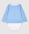 Baby Boys' Shirt with Collar Bodysuit JASMIN blue