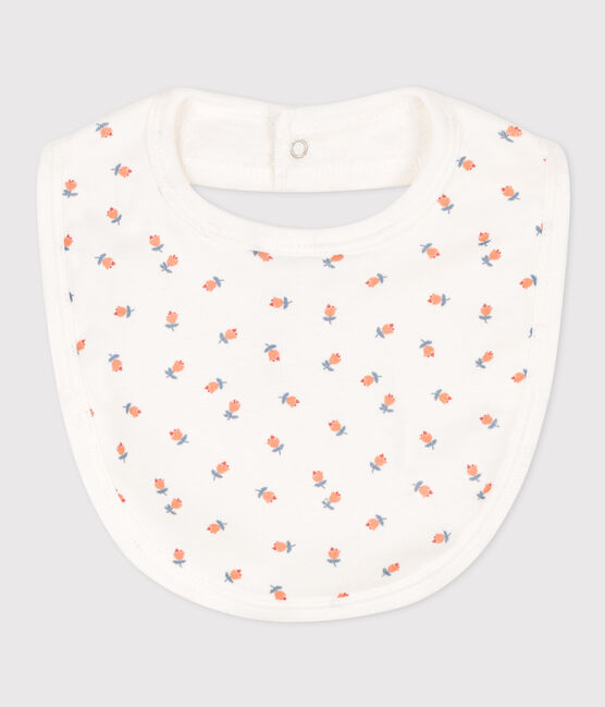 Cotton bib MARSHMALLOW white/MULTICO white