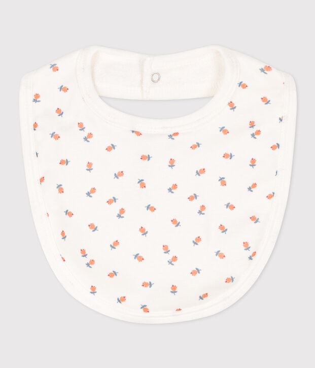 Cotton bib white/multicolor