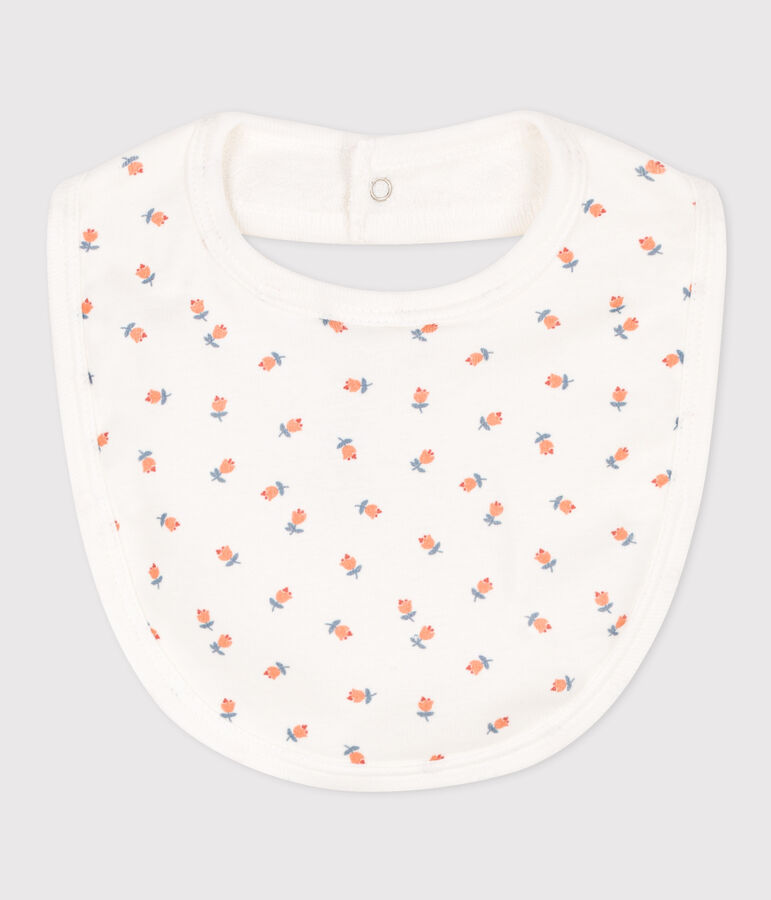 Cotton bib white/multicolor