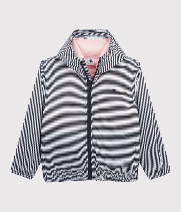 3-in-1 recycled children's windbreaker pink