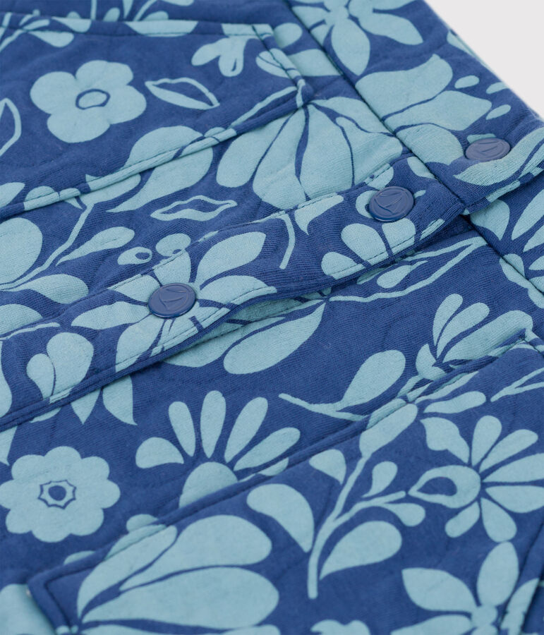 Girls' Printed Quilted Tube Knit Skirt CREPUSCULE /ROVER