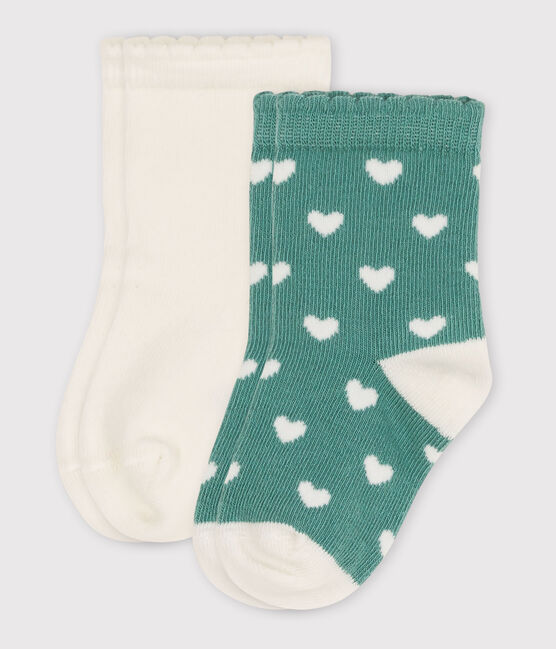 Babies' Heart Patterned Socks - 2-Pack variante 3