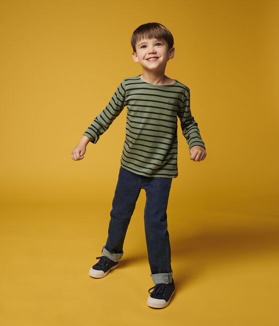 Children's Unisex Cotton T-Shirt VALLEE green