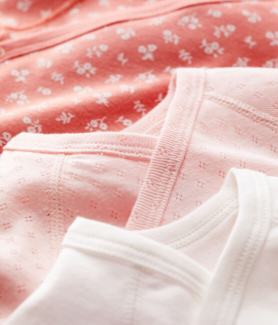 Babies' Organic Cotton Bodysuits - 3-Pack variante 1
