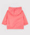 Babies' Unisex Recycled Polyamide Windbreaker GROSEILLER pink/MARSHMALLOW white