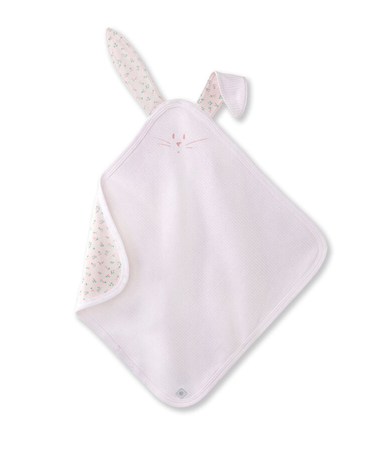 Babies' Comforter VIENNE pink/ECUME white