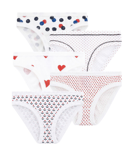 Set of 5 girl's pants variante 1