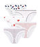 Set of 5 girl's pants variante 1