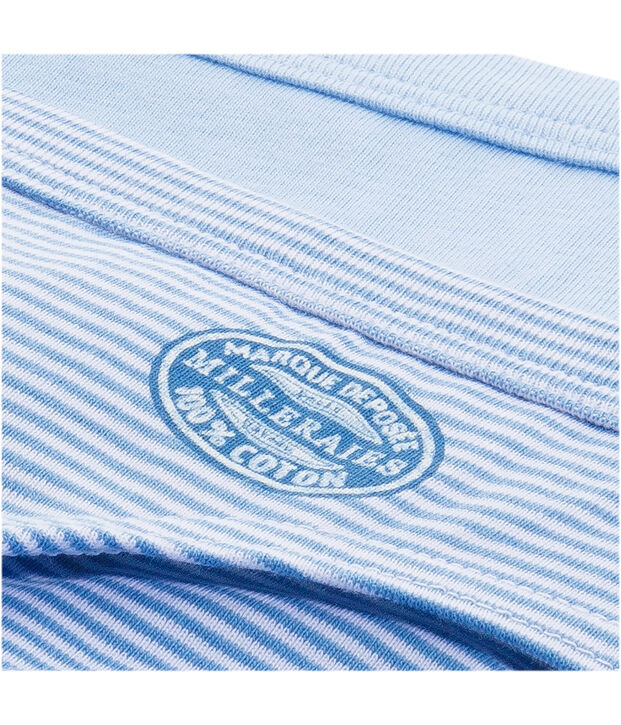 Lot de 2 slips gar&ccedil;on ray&eacute;s milleraies . set