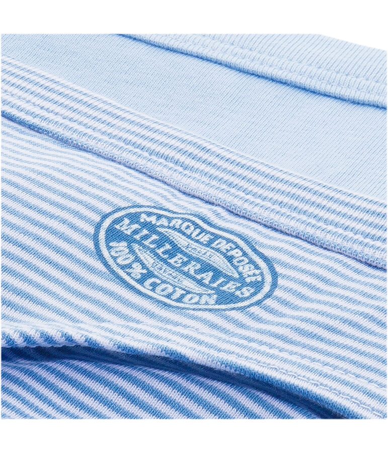 Lot de 2 slips gar&ccedil;on ray&eacute;s milleraies . set