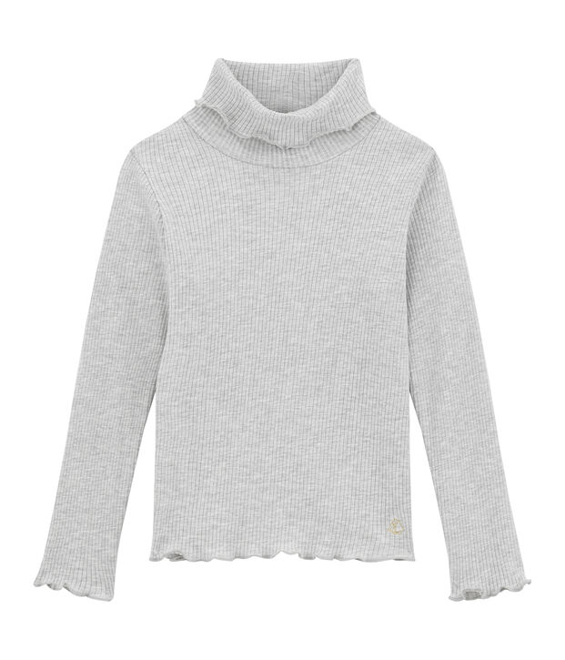 Long sleeved polo neck T-shirt BELUGA CHINE