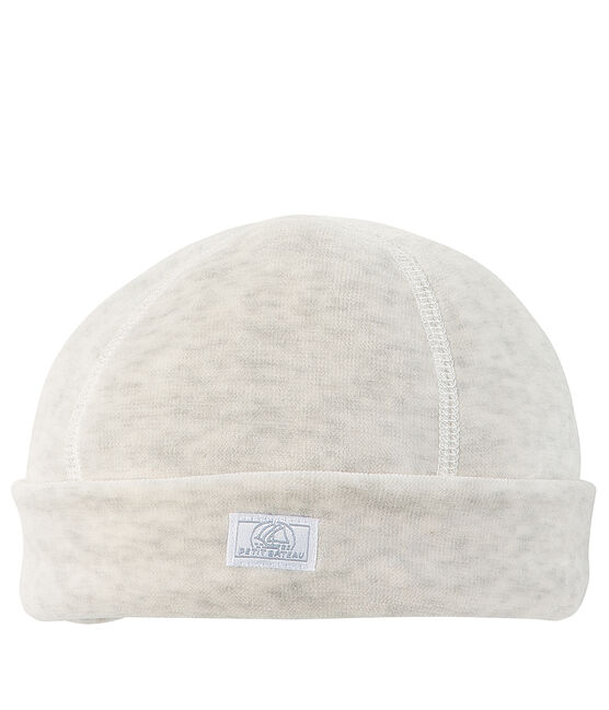 Velour newborn hat MONTELIMAR CHINE beige