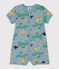 Babies' Explorer Themed Cotton Playsuit ENNEIGE /MULTICO