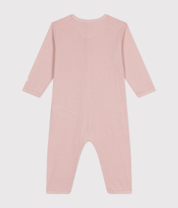 Babies' Footless Cotton Pyjamas pink
