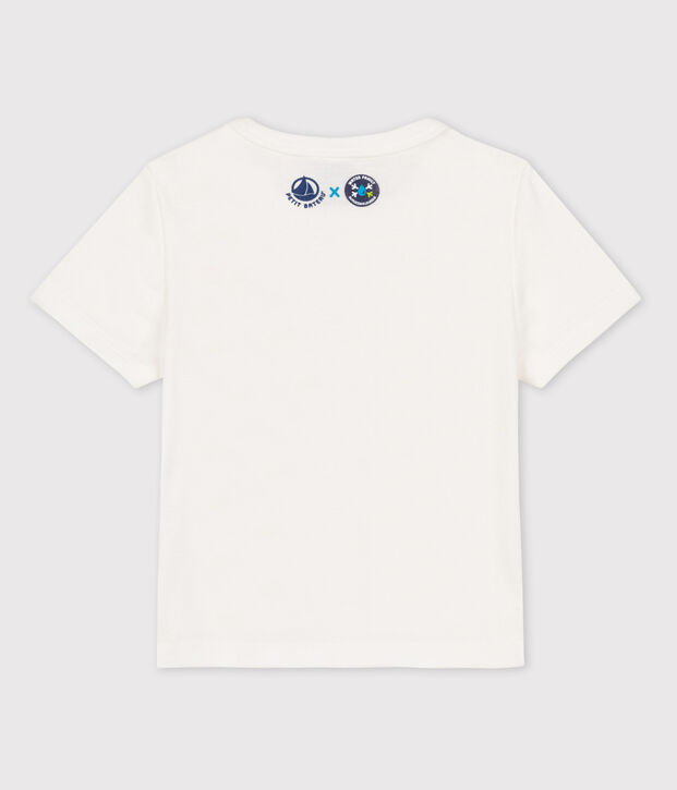 Petit Bateau x Water Family Babies' T-Shirt white