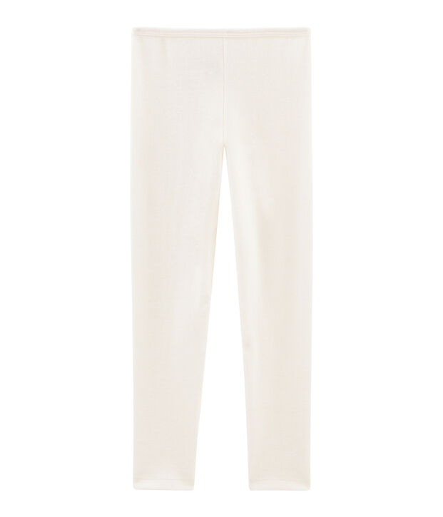 Children's Leggings in Wool and Cotton beige
