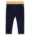 Baby girls' glittery leggings SMOKING blue/DORE yellow