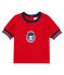 Baby boys' t-shirt with motif TERKUIT red